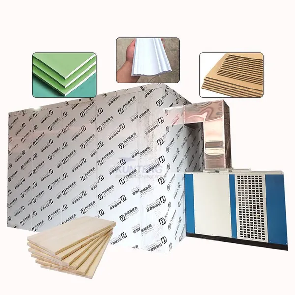 Industrial Automatic Gypsum Board Dryer Machine Plasterboard Gypsum Cornice Cardboard Dehydrator