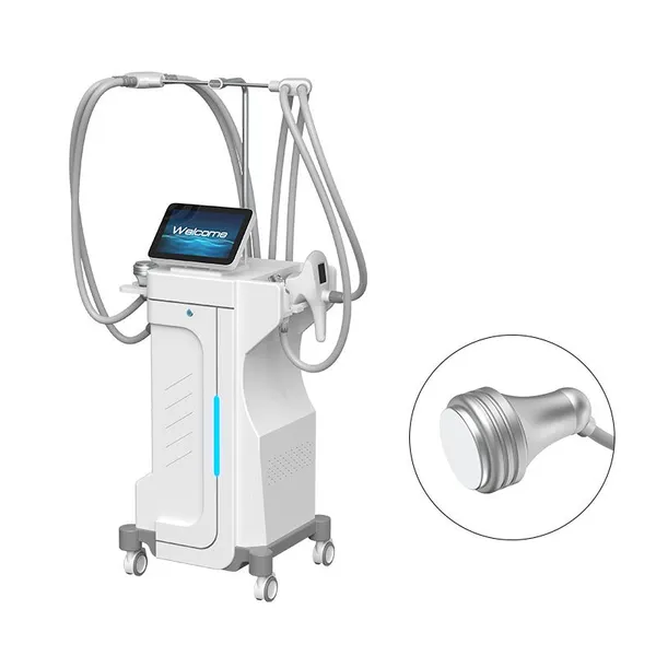 4 in 1 Vacuum RF Roller Vela Cavitation Slimming Device - 60kHz Cavitation, 1.5MHz RF, Automatic Mode, 1-10 Level Intensity photo-4