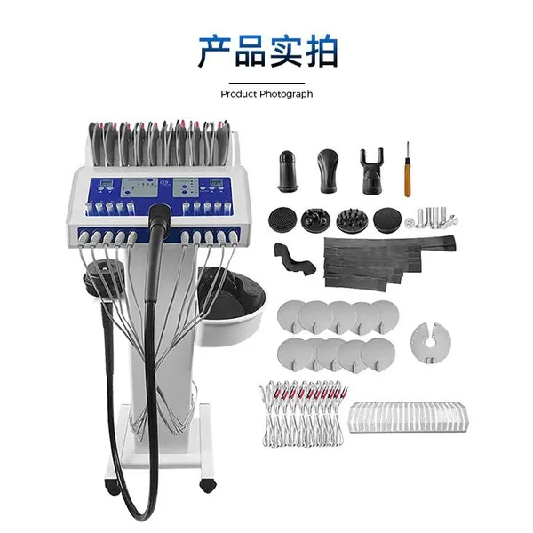 Slimming Machine 2 in 1 G5 Massage EMS Muscle Stimulator, 10 Levels, 5 Frequency, CE/FCC/RoHS, Wholesale for Beauty Salon photo-3