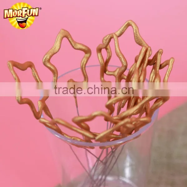 Bulk Sale Cow Themed Party Supplies Star Shaped Sparklers 4th of July Sparklers