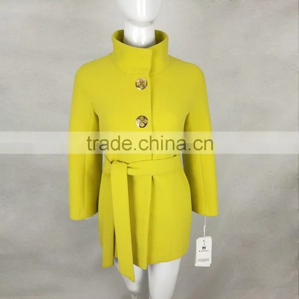 New Arrival Top Fashion Hot Sale Lady Fashion Casual Jeans Coat Cheap Woman Wear Womens Wool Coats photo-6