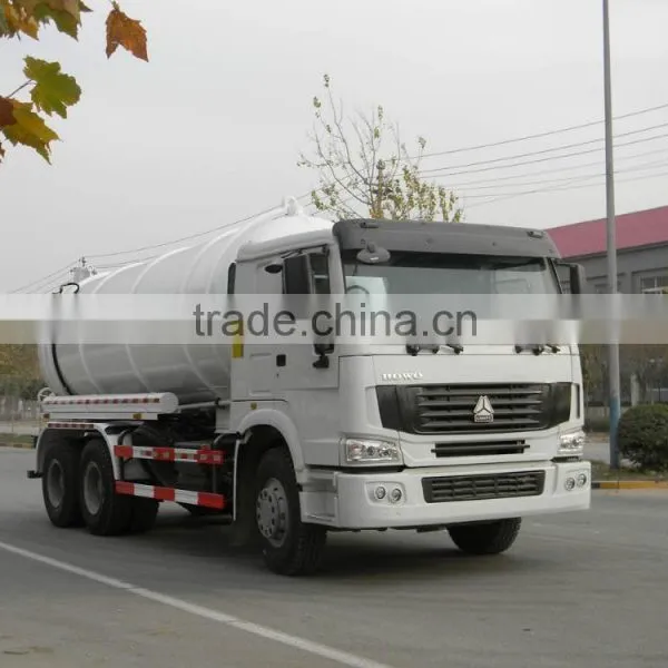Sinotruk Hot Selling 6cbm-16CBM Sewage Suction Truck With Free Parts photo-2