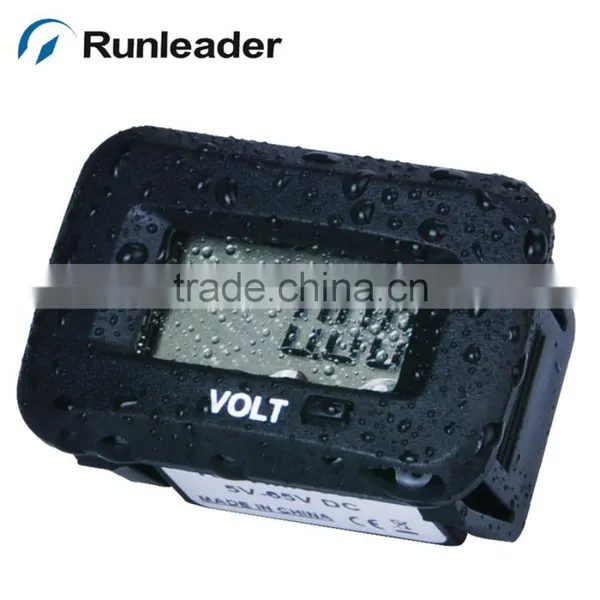Waterproof Digital Voltage Meter Gauge Voltmeter for Tractor Cultivator ATV CHAINSAW Sprayer Boat Compressor photo-3