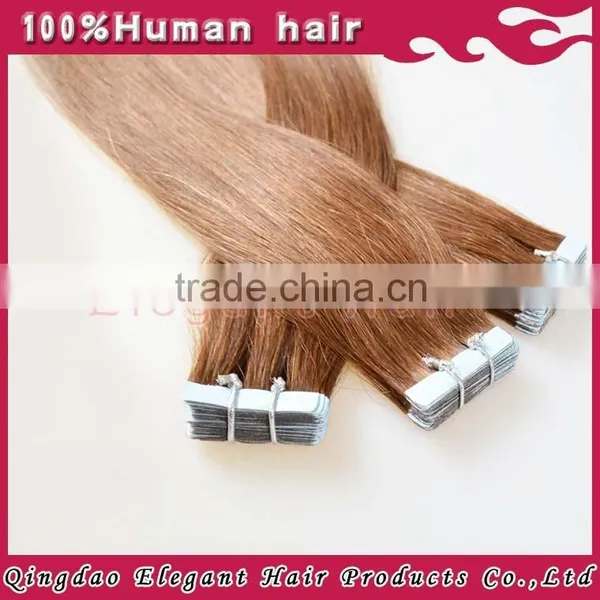 Wholesale Indian Extensions Straight Human Tape in Hair Weft photo-3