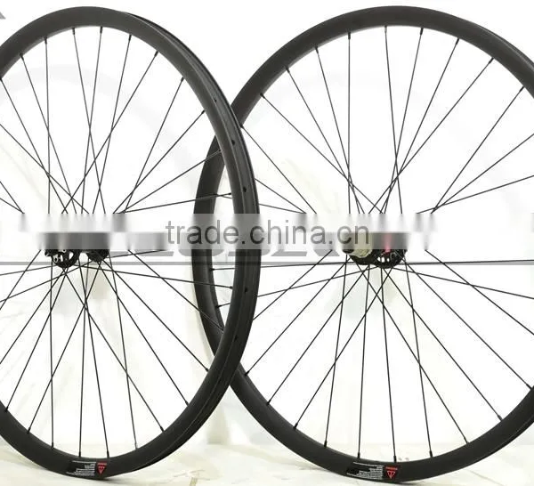 Mountain Bike Hookless XC Offset Tubeless Ready Wide 30mm Carbon Wheelset Clincher Pro 29" Mtb Carbon Asymmetrwheel photo-2