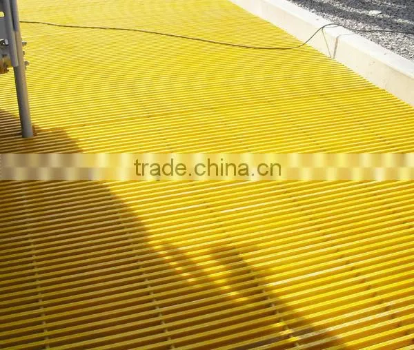 Fiberglass Deck Grating Material, Platform Grating, Floor Grating photo-4