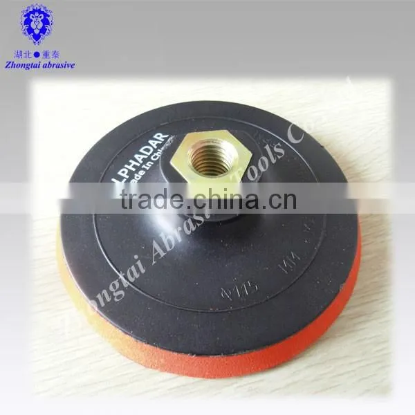 Yellow4''--7'' Round and Red Hexagon Polishing Pad photo-2