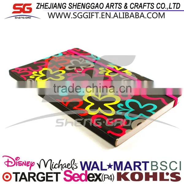 Custom Printed Hardcover Notebook With Elastic Band photo-4