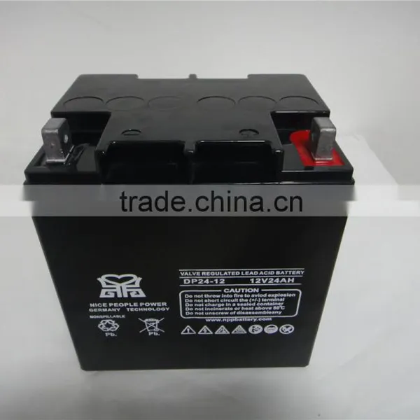 High Quality Lead Acid Battery 12V24AH for Solar System photo-3