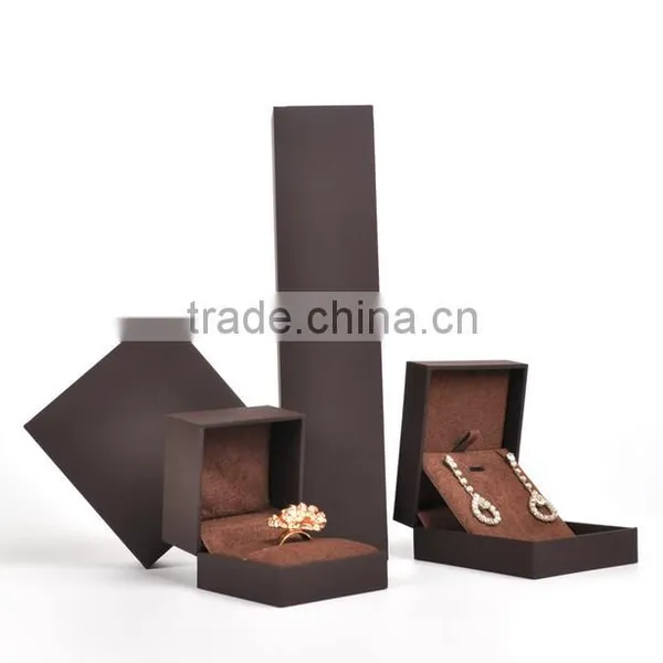Custom Made Luxury Black Plastic Jewelry Boxes photo-2