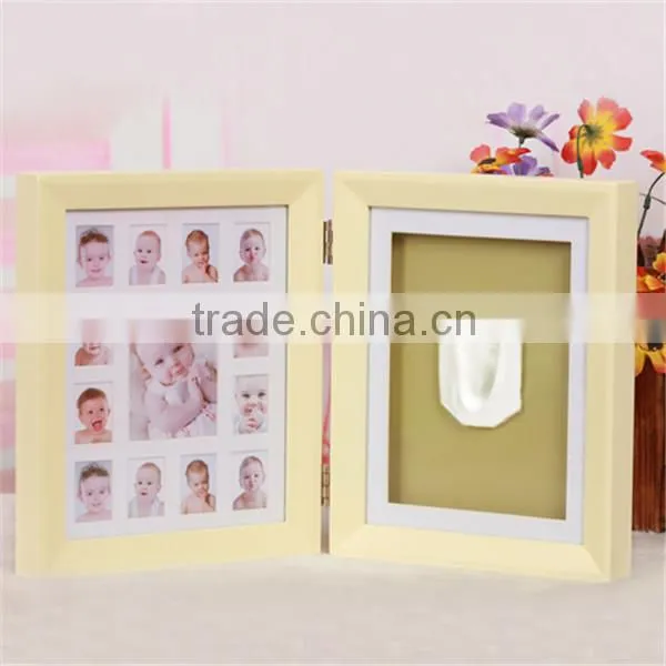 Best Selling Baby Albums Wood Products First Year Frame Kit Quality Choice photo-2