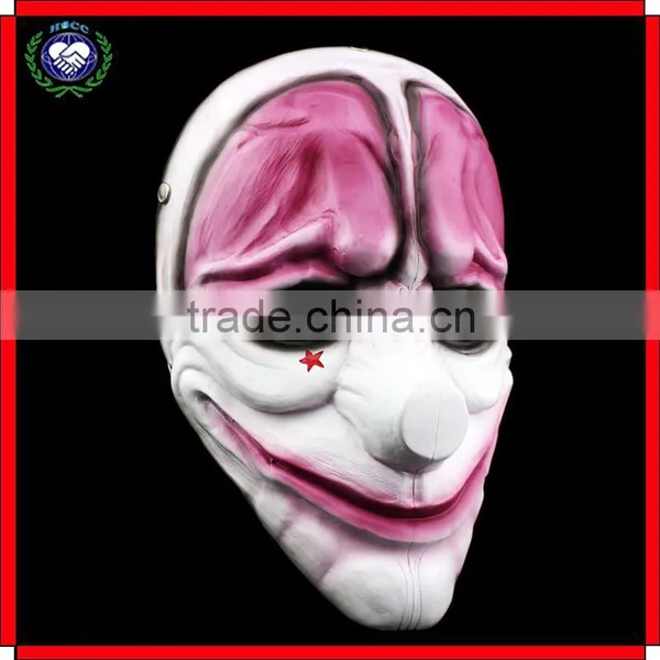 Hot Selling High Quality Cosplay Halloween Party Resin Payday Mask photo-4