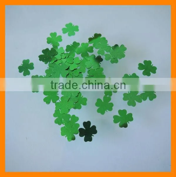 Lucky Four Leaf Clover Sequins/Confetti Decoration