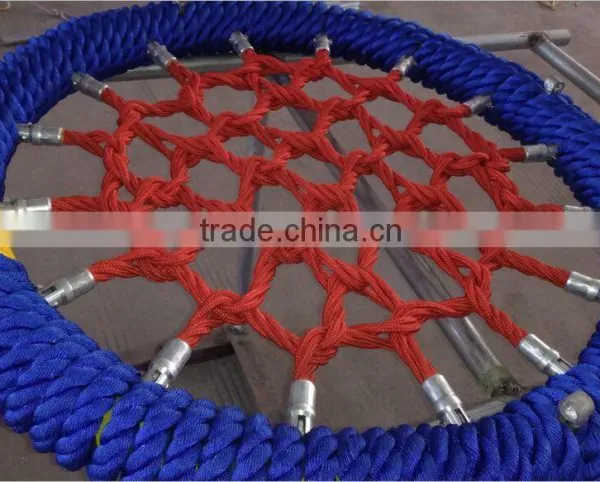Round Metal Swing for Children Net Swing photo-2