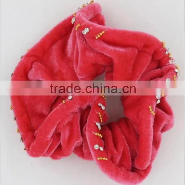 Fashion Velvet Ponytail Holders Scrunchie Wholesale Hair Accessory for Sale