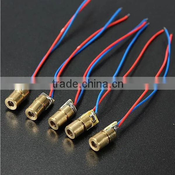 650nm 5mW Laser Red Dot Module red laser sight red laser diode laser pointer