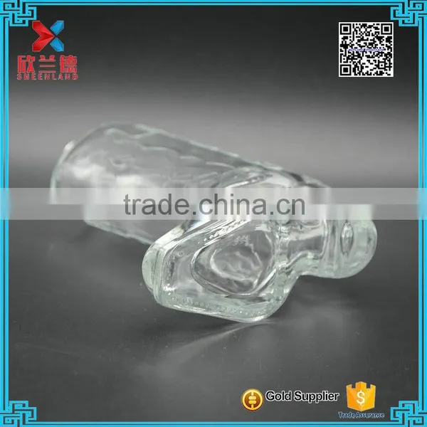 180ml Speical Design Glass High Heels Bottle/Unique Fancy Wine Bottle photo-3