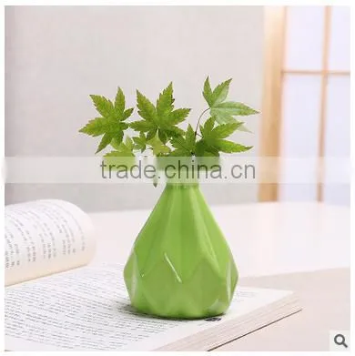 Bright Color Glazed Bloomingville Ceramic Vase With Different Colors photo-6