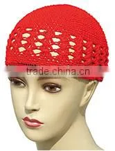 Muslim Wholesale Hand Knits Make Color Cap photo-2