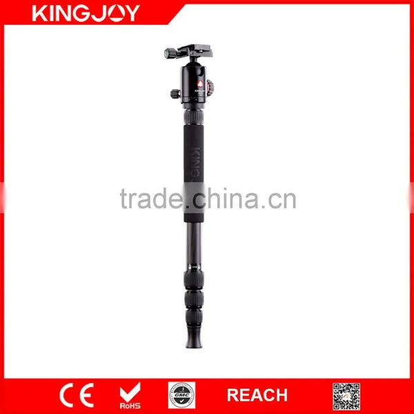 Kingjoy 2016 New Products,carbon Fiber Monopod Tripod for Camera K2208+QH20 photo-2