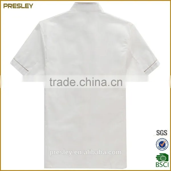 Factory Wholesale Custom New Fashion White Color Waterproof and Oilproof Chef Work Uniform Basic French Cooking Chef Uniform photo-4