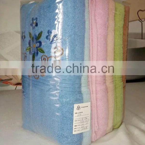 Sell Well Big Size Solid Color Cotton Dobby Bath Towel,Full Size Many Colours Soft and Good Absorption Bath Towel photo-5