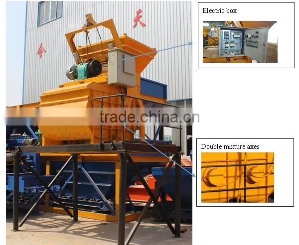 Trade assurance JS500 cement mixer/concrete pumping machine and concrete mixer