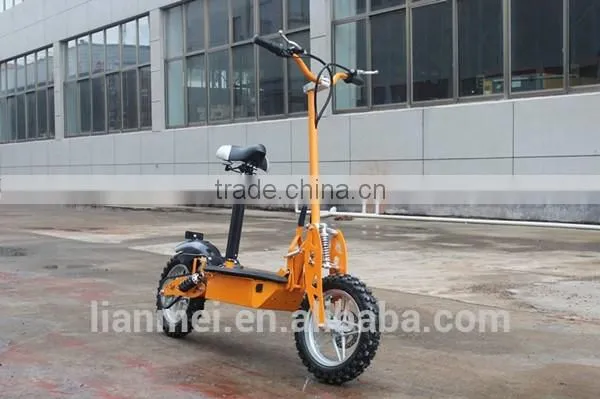 Chinese Adult Electric Scooters 1000w 48V With Big Wheel photo-3