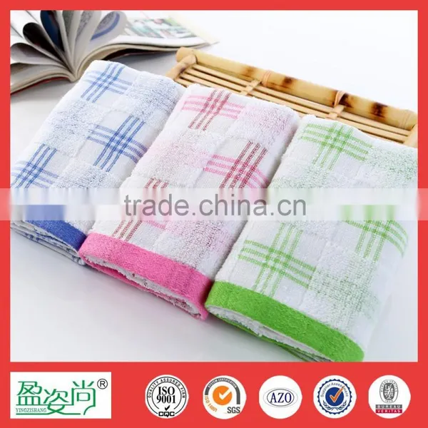 Multi Color 100% Cotton Face Towel Soft Stripe Cotton Pareo Towels