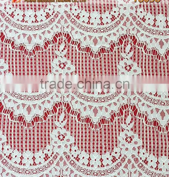 Wholesale High Quality Nylon/Cotton/Rayon Strand Lace Fabric T8058 photo-3