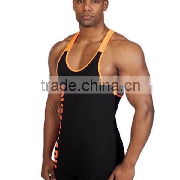 Stringer / Gym Singlet / Gym Tank Tops/, Custom T & Y Back Bodybuildin photo-2