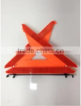 LED Safety Warning Triangle Reflector 17 Inch Emergency Road Flasher photo-2