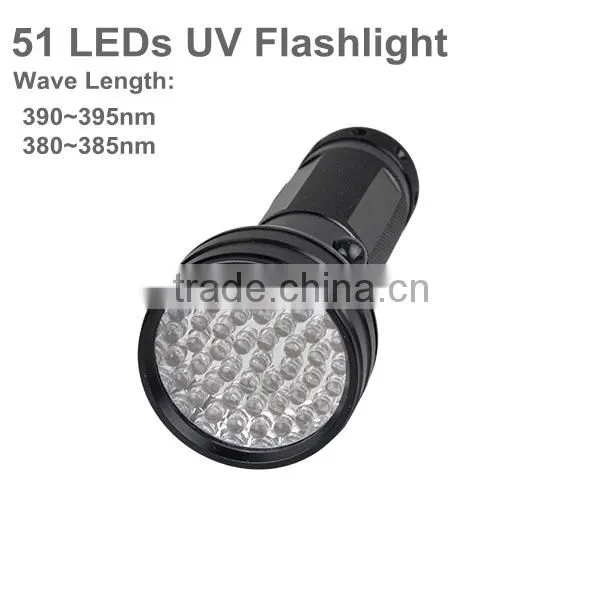 Night Vision 51 LED Ultra Violet Scorpion Hunting Torch UV LED Flashlight photo-2