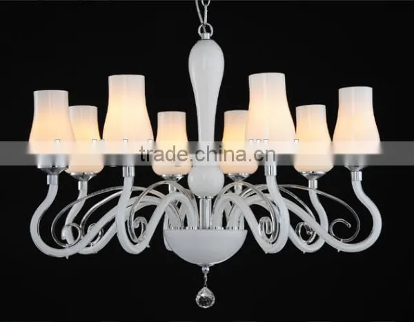 2015 New Modern Design White Crystal Chandelier photo-4