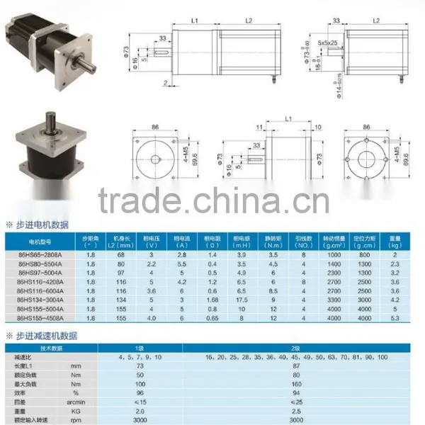 Reduction Gearbox 50:1,nema34 With Planetary Gear Reduction photo-5