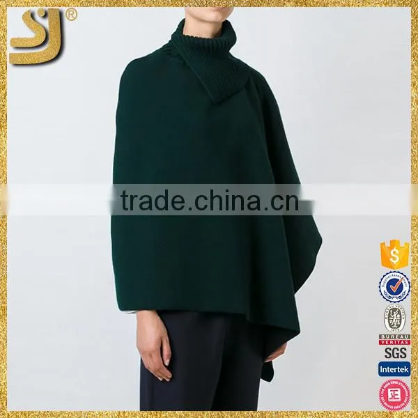 Cheap Fashion Ladies Asymmetric Knitted Woman Sweater photo-2