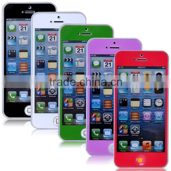 Colored Tempered Glass Screen Protector For IPhone 5 5S 5C