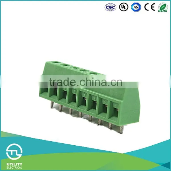 UTL New Products 2016 Plastic Male and Female Screw Terminal Block Brass Contact Terminal 0.14-1.5mm photo-2
