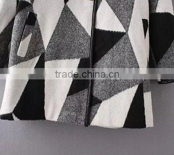 Wholesale Clothing One Button Floral Print Coat photo-5
