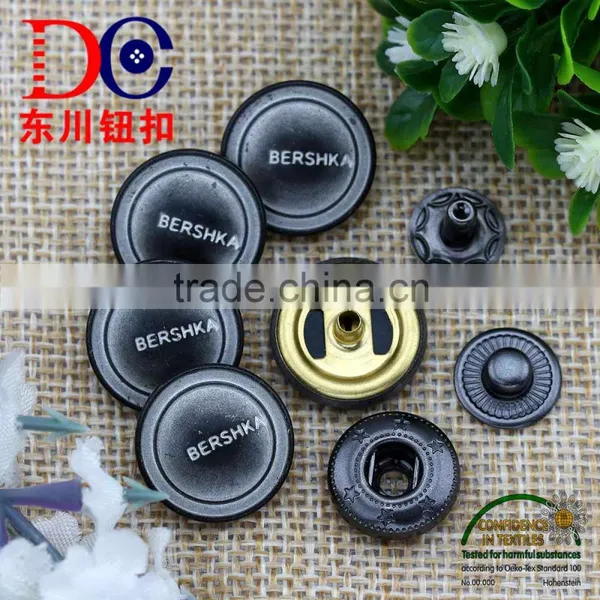 17MM Hot Sale Copper Button Custom Spring Snap Button Tor Jacket Bags photo-2