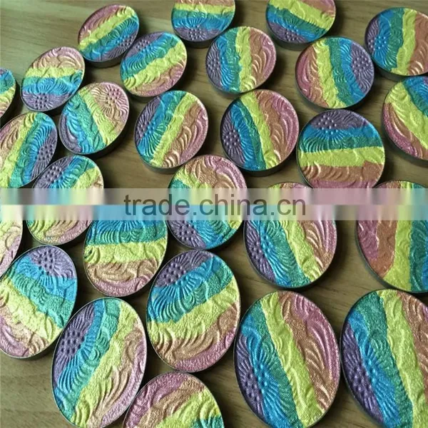 Natural Looking Long Lasting Smooth Oil Control Colorful Pressed Powder Compact Wholesale photo-3