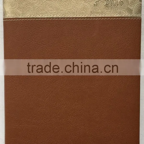 PU Leather Notebook With Sponge in Cover