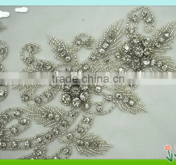 2015 Newest and Fashion Decorative Tulle Applique for Wedding Dress photo-3