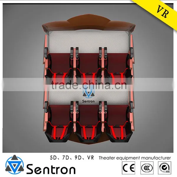 360 Degree Rotation 6 Seats Virtual Reality Camera Equipment Simulator photo-2