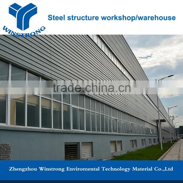 Steel Structure Factory Building, Light Weight Steel Warehouse photo-2