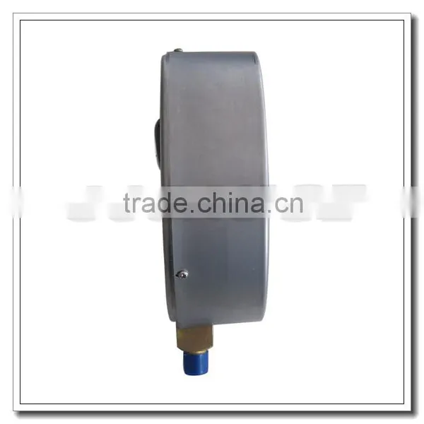 High Quality 4 Inch Stainless Steel Brass Internal Master Test Precision Pressure Gauge With Bottom Connection High Accurac photo-2
