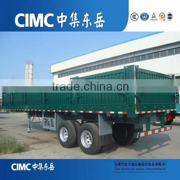 CIMC Double Coin Tyre Fuwa Axle Side Wall Cargo Truck Trailer Vietnam photo-3