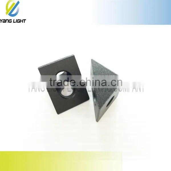 Made in Taiwan CNC Modules Corner Connector Angle Triangle Aluminium Anodizing Aluminium Angle Corner photo-6