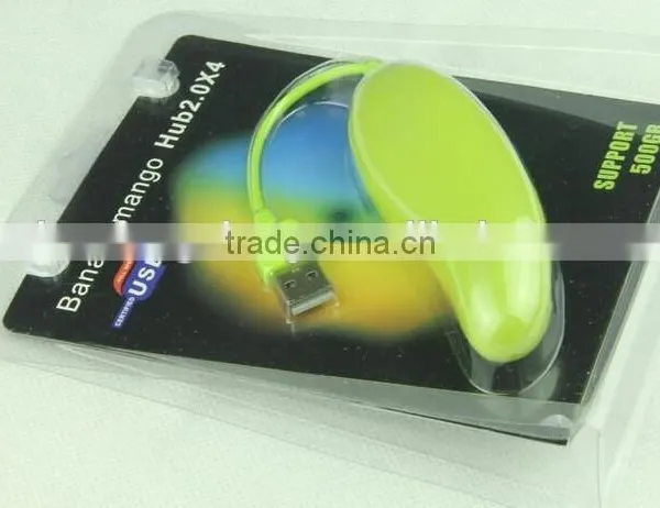 Wholesale Lovely Fruits 4 Port Usb Hub With Mango Shape