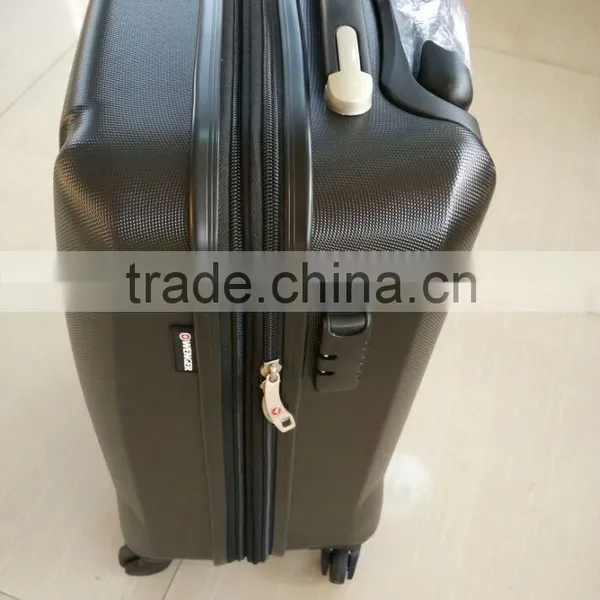 Vintage ABS Spinner Hardside Trolley Luggage Case photo-3